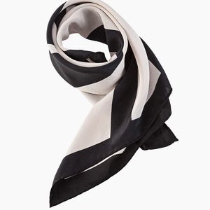 MM Lafleur silk monogram scarf